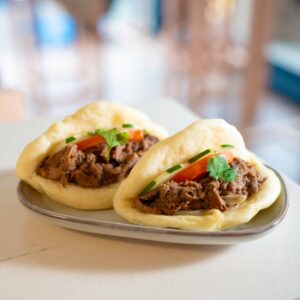 Bao buns de carne